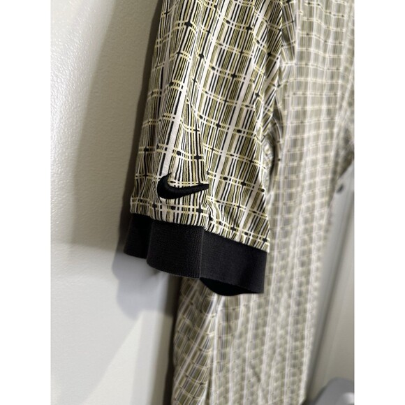 Vintage 90s Nike Tiger Woods Geometric Design Golf Polo Shirt Men’s XXL - Picture 8 of 8